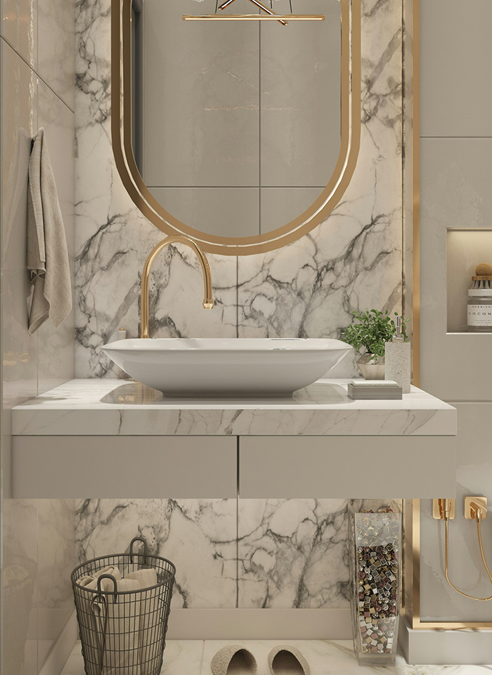 Bathroom renovation and tile installation in Ottawa.