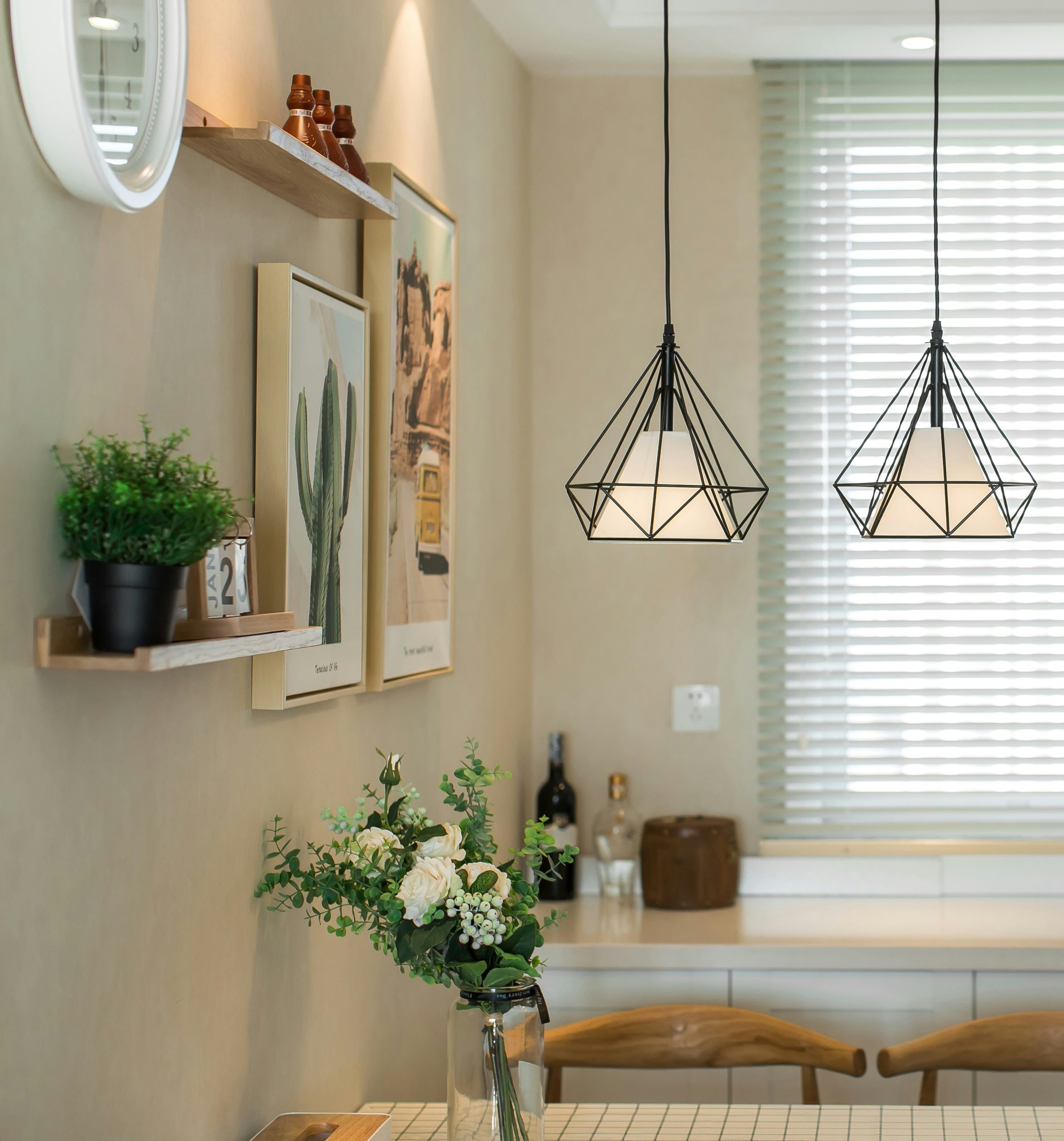 Modern interior renovation in Ottawa with updated kitchen finishes and lighting.